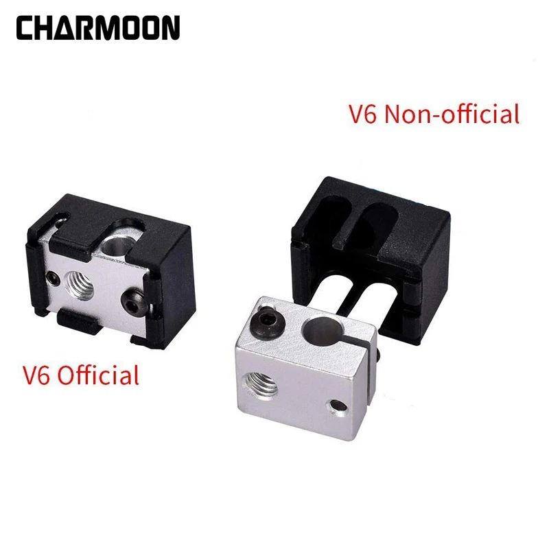 

Heater Block Fixings Silicone Insulation Sock non-Official Heated Block For E3D V6 J-head Extruder Keeping Cover 3D Printer part