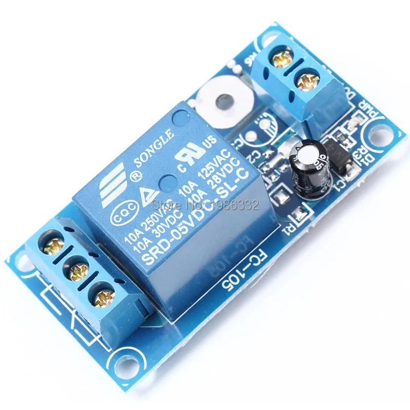 

WS16 1 Channel 5V 60mA Latching Triger Relay Module Self-locking Capacitive Touch Switch Low Consumption AC 220V 10A / DC30V 10A