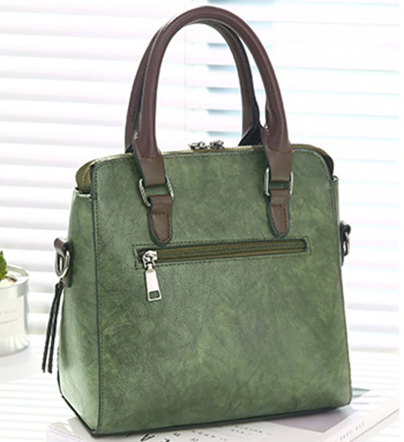 Megan's Casual Leather Handbag (TWH13)