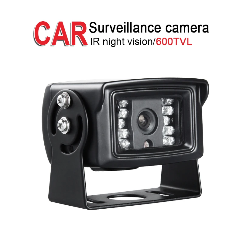  600TVL Metal Waterproof IR Night Vision Rear View Camera1/3 CCD Vehicle Car Bus Taxi Vans Parking A - 32843001157