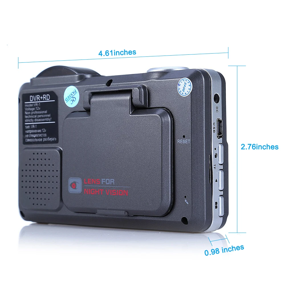 New-Arrival-VGR-B-Car-Laser-Radar-Full-Band-Detector-DVR-Camera-720P-30FPS-Dash-Camera