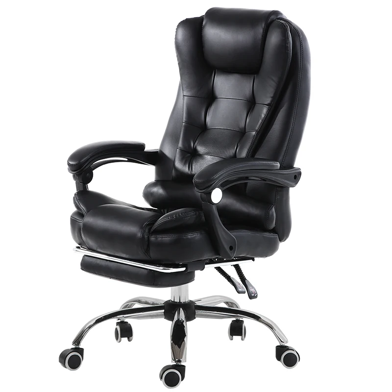 Office Boss Chairs Lazy Massage Swivel Chair Reclining Lifted Rotation Chair with Footrest Computer Chair Comfortable