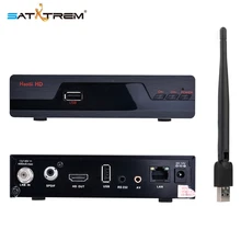 Satxtrem IP S2 1080P DVB-S2 Digital Satellite Receiver TV Tuner Support Wifi HD AC3 Youtube IKS Power Vu Biss Key With USB WIFI