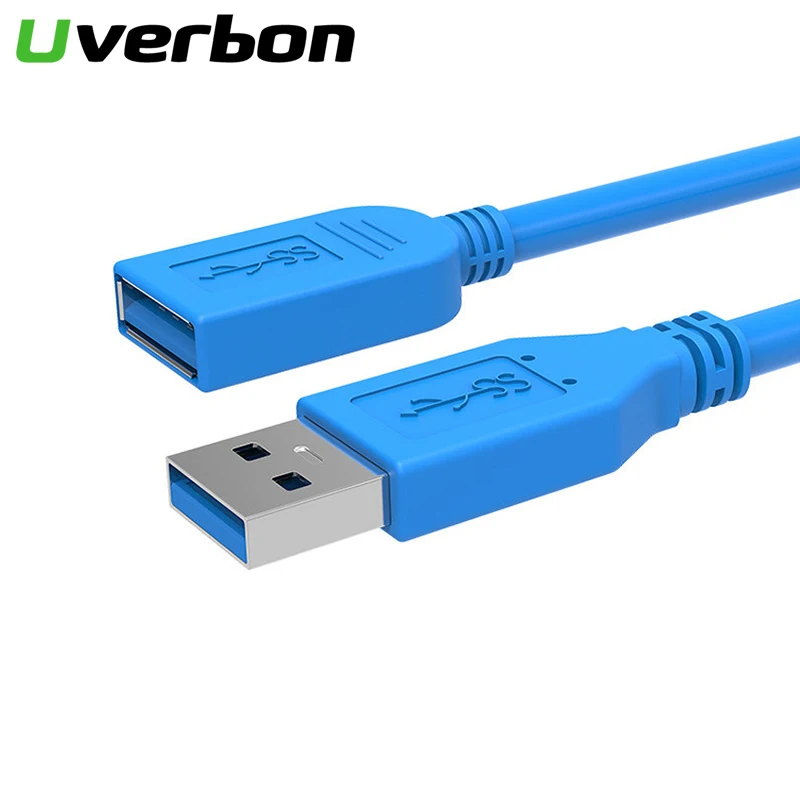 

USB 3.0 Extension Cable Male to Female Data Sync Fast Speed USB3.0 Cable Cord Connector for Laptop PC Printer Hard Disk Laptop