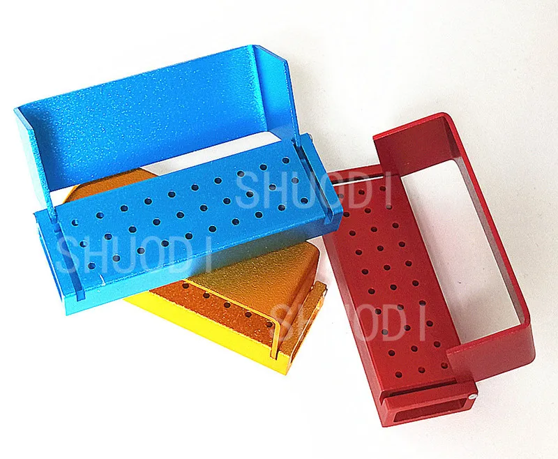 

Dental Burs Holder Dental Lab Equipment High Speed Dental Burs Block Holder 30 Holes Autoclavable Dentist Materials
