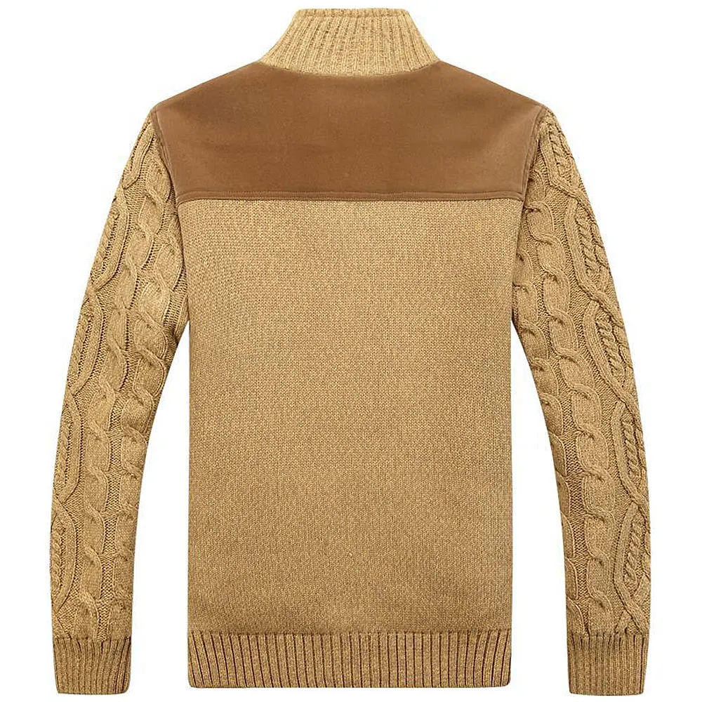 Winter Sweaters Man Turtle neck Thick 