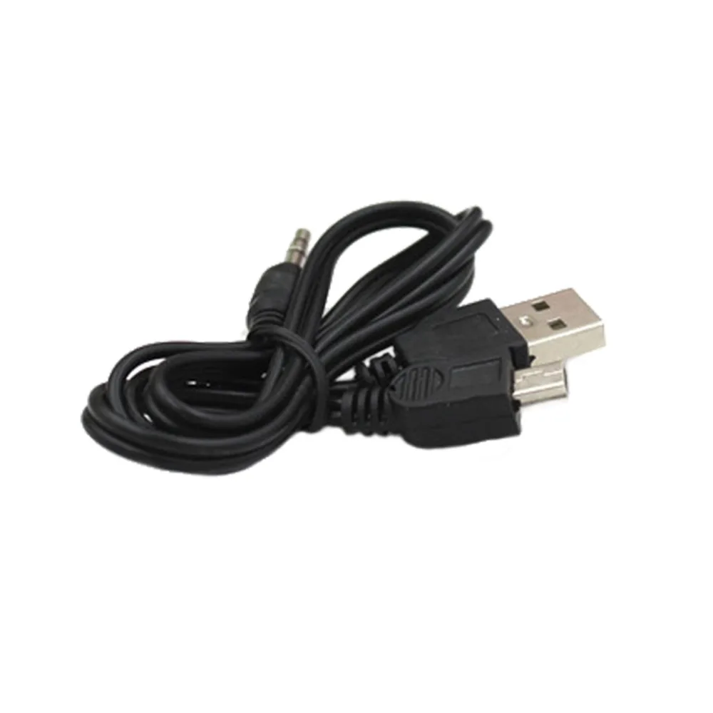 Высокое качество 2 в 1 USB Mini 5 Pin + 3 мм AUX кабель черный и зарядное устройство для