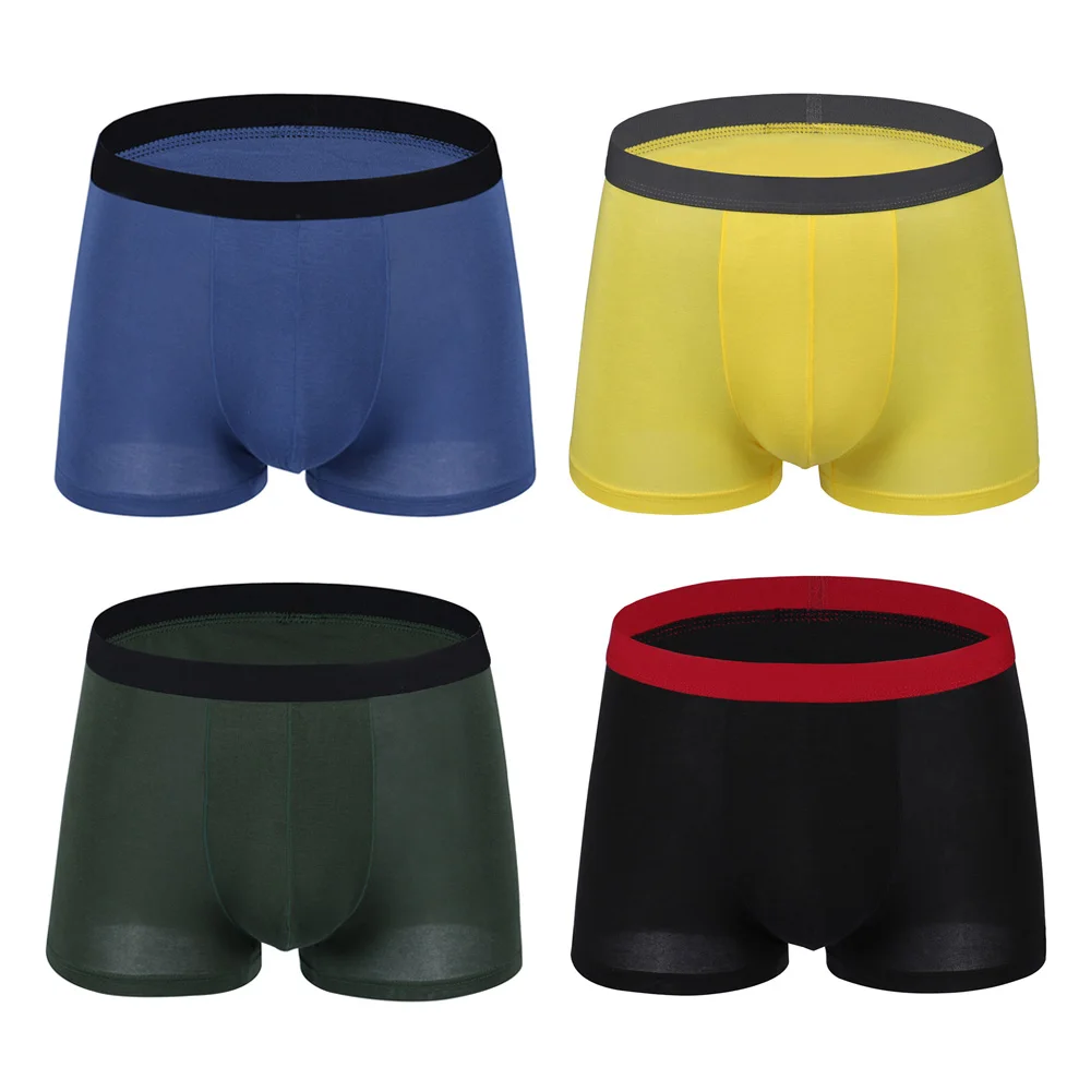 NXY Men's Basic Boxers Bulge Pouch Underpants Soft and Most Comfortable