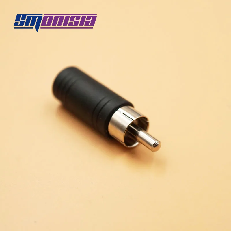10 шт. штекеры RCA к аудиоадаптеру 3 5 мм 1/8 дюйма|plug connector|plug adapter connectorl connector |