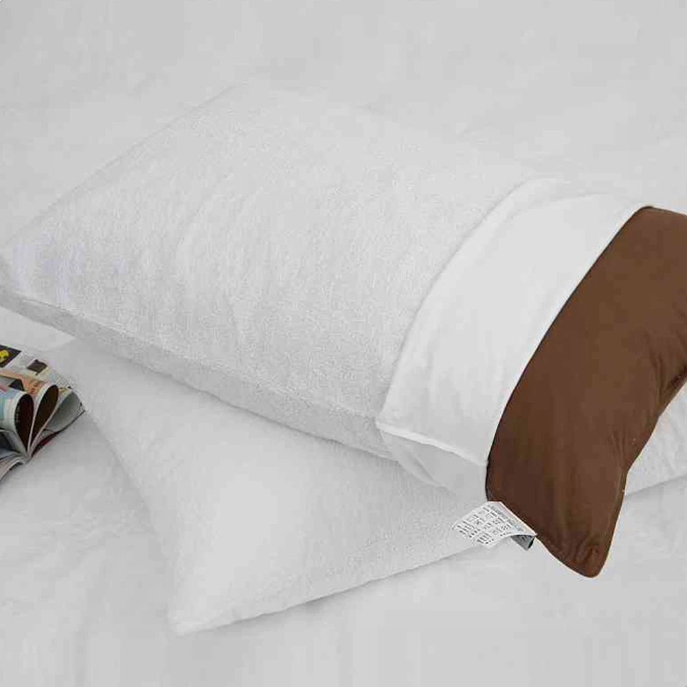 

1 PACK Waterproof Zippered Pillow Protectors Allergist Recommended Prevent Collection of Dust Mites Pillow case
