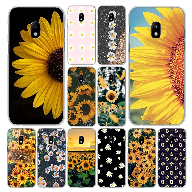 Lavaza маленькая Маргаритка Подсолнух чехол для samsung Galaxy J7 J6 J5 J3 J1 J2 2018 2017 2016 2015 США ЕС