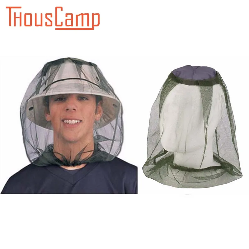 

Outdoor Fishing Hat Midge Mosquito Protect Fish Cap Camping Hunting Head Face Protect Mesh Net For Men Women