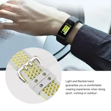 Силиконовые запястье умный браслет наручные замена ремешок для Fit бит заряда 2