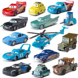 Disney Pixar Cars 3 2019 Новый Молния Маккуин игрушечные лошадки Джексон шторм король матер 1:55 литья под давлением металлического сплава Модель