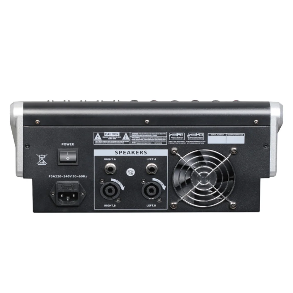 Mixing console recorder 48 V phantom power monitor
