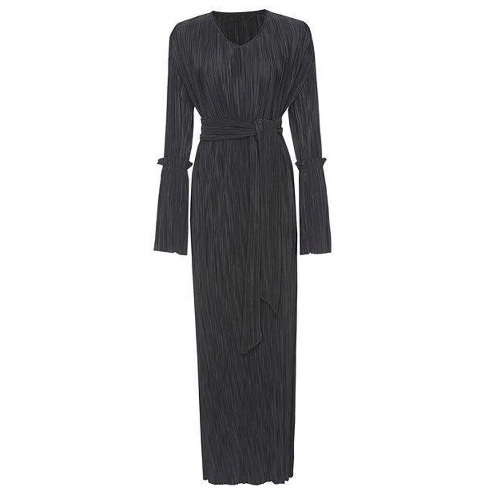 Long Arabic Dress Women Muslim Middle East Ladies Islamic Dresses Ramadan Dubai...