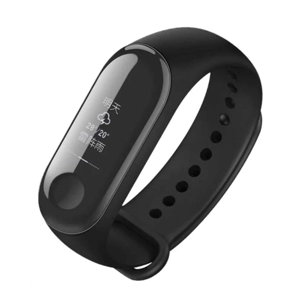Защитная пленка для экрана 2/10 шт. с полным покрытием Xiaomi Mi Band 3 стильная