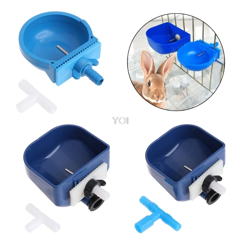 

Rabbit Automatic Drinker Water Feeder Fix Bowl Stainless Steel Equipment Nipple