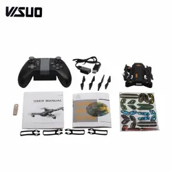 Лидер продаж! VISUO XS809 2,4 г мини складной FPV системы селфи Дрон RC Quadcopter с 720 P широкий формат камера высота Удержание Headless режим