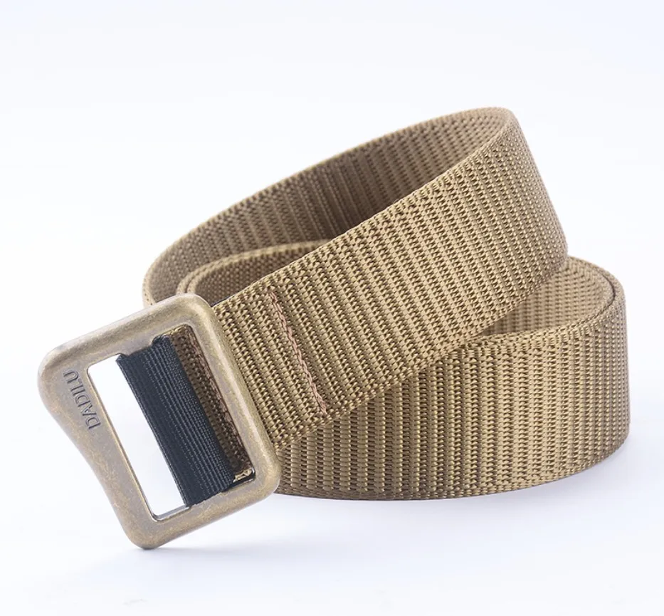 olive green color nylon webbing belt for military belt thick belt waist ...