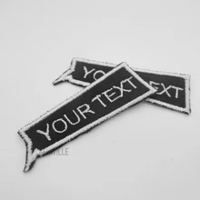Новинка, заказное имя, вышивка, железные нашивки, гарантированное качество, Заказная нашивка с вашим логотипом, 20654