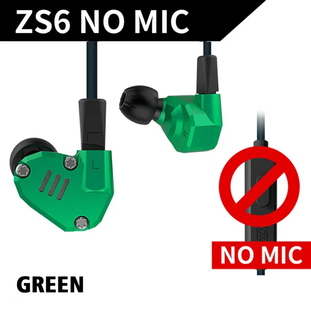 kz zs6 earphones
