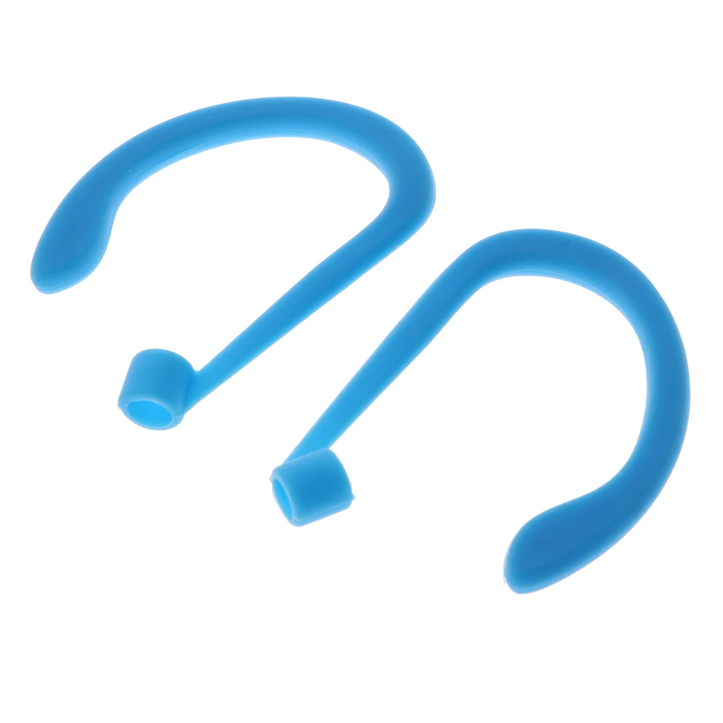 1 Pair Silicone Sports Earphone Anti-lost Ear Hook Holder for Apple AirPods iPhone 7 8 X Earpods Strap