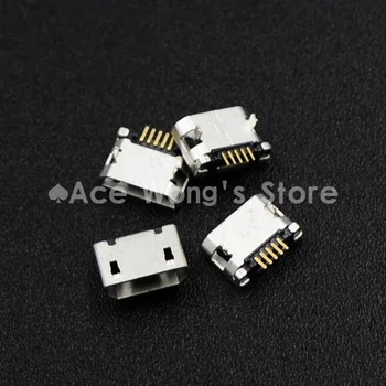 

10pcs/LOT Micro USB 5P,5-pin Micro USB Jack,5Pins Micro USB Connector Tail Charging socket (USB-7)