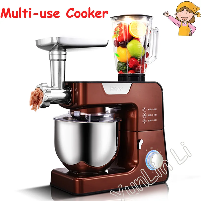 Multifunctional Food Stand Mixer Electric Blender Machine Household Meat Grinder Noodle Machine Blender Food Professor