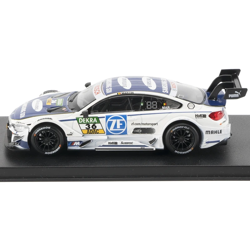 1/43 Scale M4 DTM Racing Print литая модель автомобилей No.36 высокая имитация живопись игрушки