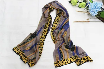 

100%silk long women scarf fashion silk satin scarves long section