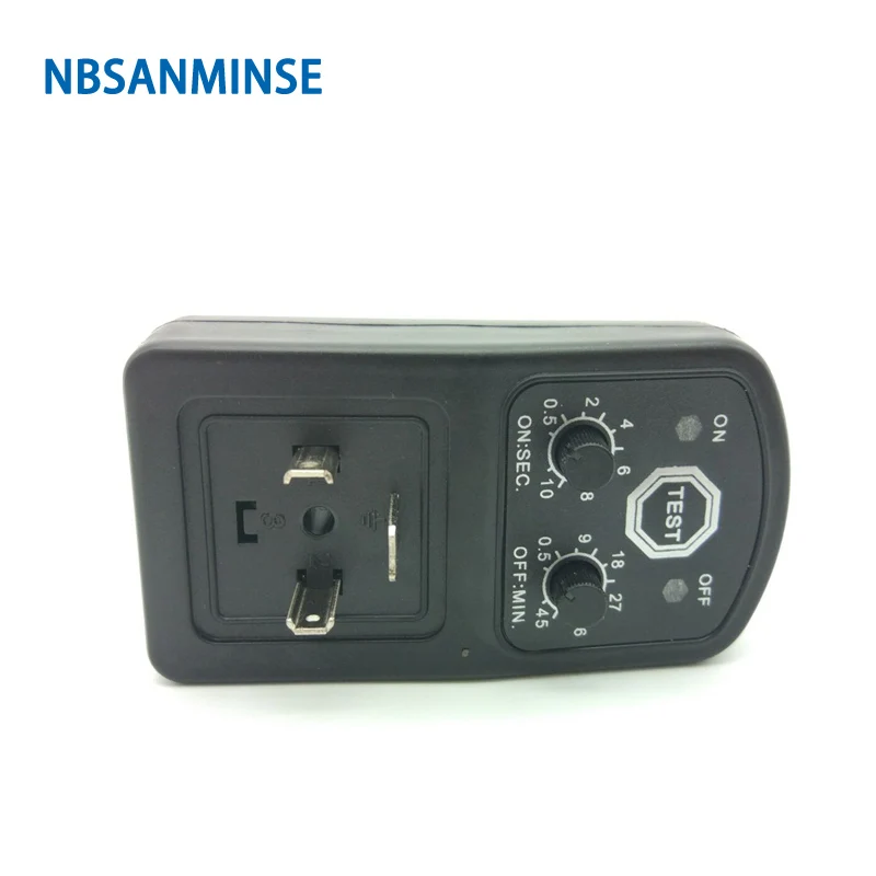 

DSQ Pneumatic Compressor Air Solenoid Valve Connectors Electronic Timer High Quility Sanmin Valve Timer