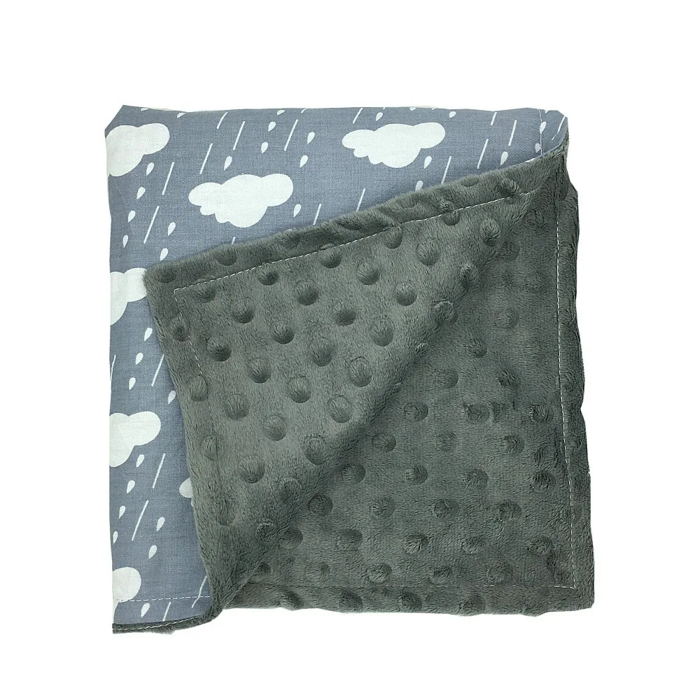 Baby Blanket Thermal Coral Fleece Cobertor Infantil Bebe Swaddle Nap