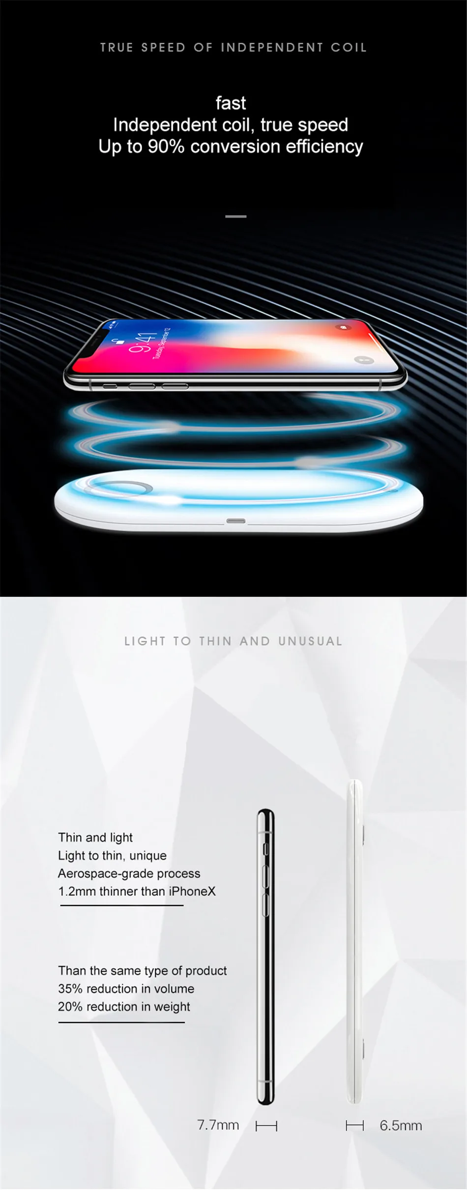 !ACCEZZ 10W 7.5 Fast Wireless Charger 3 in 1 For iphone 8 Plus X For Apple AirPods For Samsung S7 S8 S9 Mobile Phone Chargers (9)