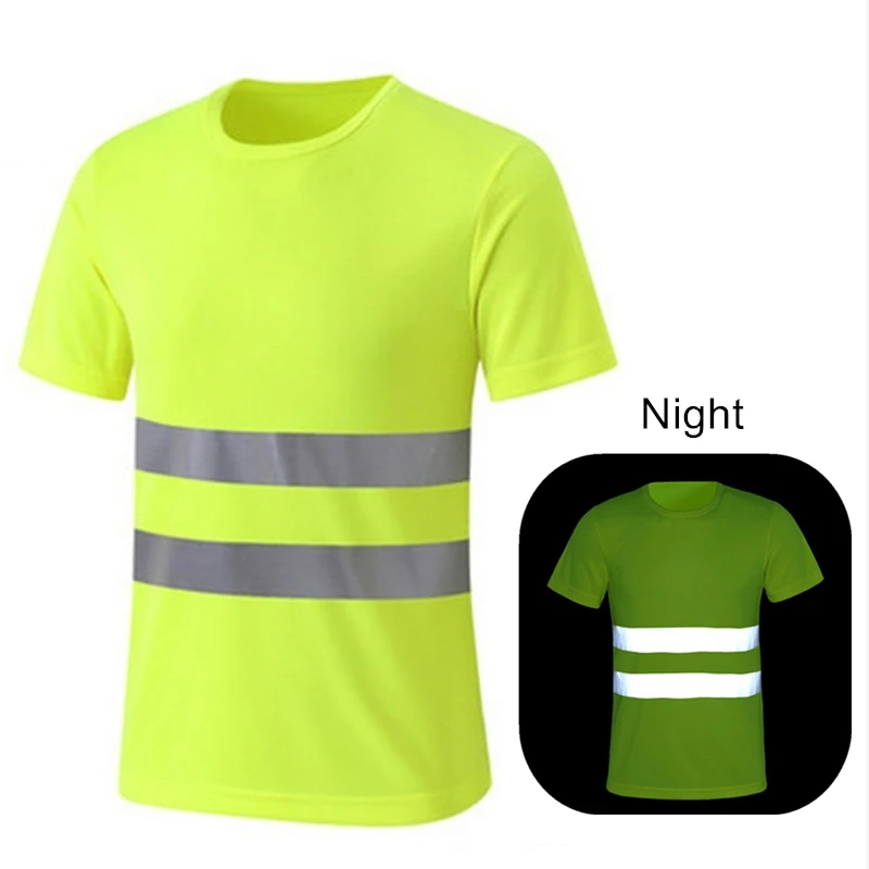 Quick-Dry-Night-Safety-Work-Shirt-Summer-Reflective-T-Shirt-For-Night-Work-Safety-Clothing-Breathable