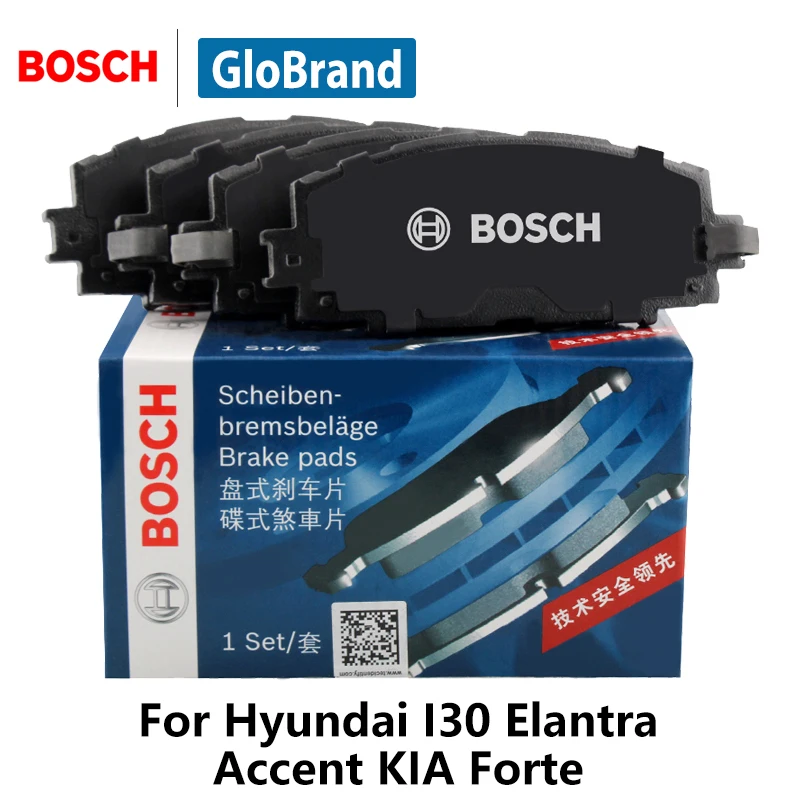 4 шт./компл. Bosch тормозные колодки сзади для Hyundai i30 Elantra Акцент Kia K4 1.6 1.8 2.0 Форте
