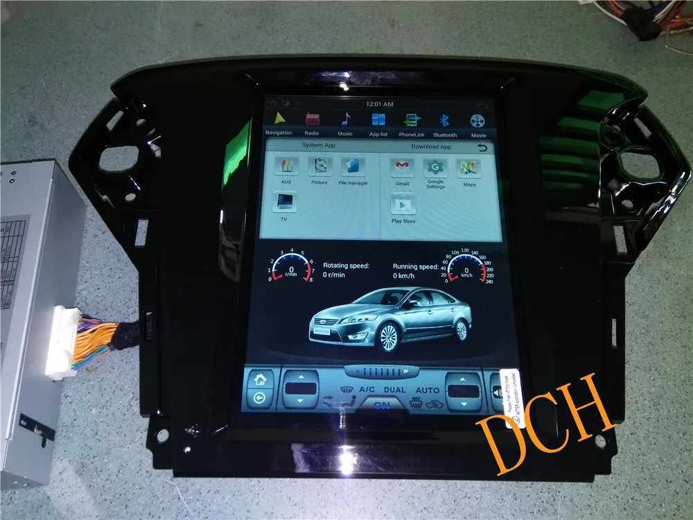 10,4 ''Tesla стиль Android 8,1 автомобильный DVD gps плеер для Ford Mondeo fusion 2007 2008 2009 2010 2011 2012 2013 PX6 CARPLAY