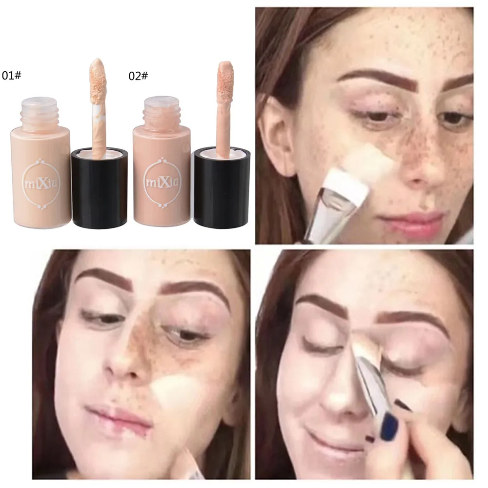 

Makeup Liquid Foundation Moisturizing Waterproof Concealer BB Cream Base Long Wear Oil Control Concealer Cream