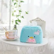 Милая мультяшная собака с большим ухом, плюшевая коробка, автомобильный декор, коробка для салфеток hello kitty, держатель для домашнего декора, контейнер, плюшевые игрушки, подарки