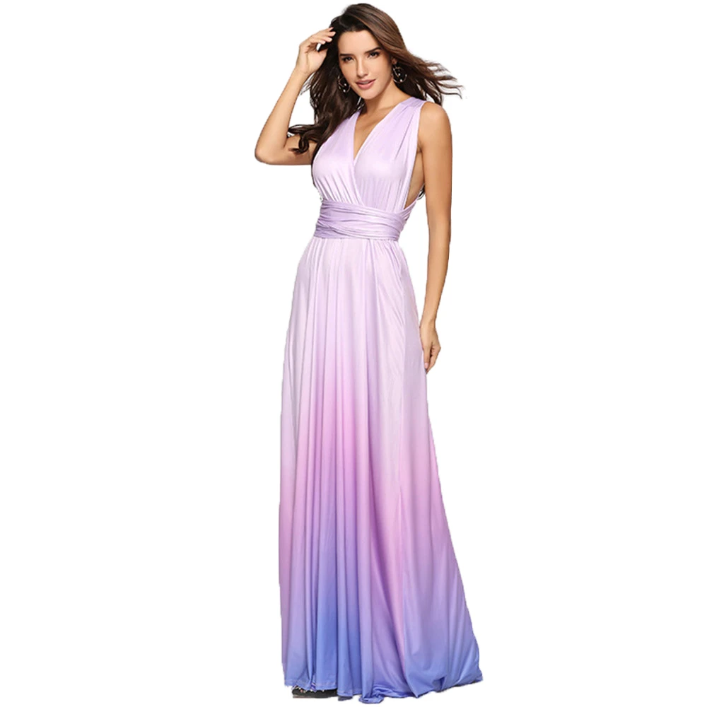 

Sexy Women Dress Multiway Wrap Boho Maxi Club Bandage Long Dress Women Party Beach Dress Bridesmaids Robe Longue Femme Vestidos