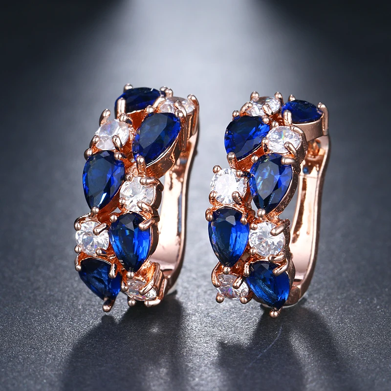 rosegold bluewhite