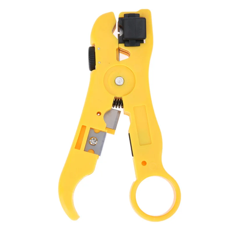 Universal Cable Wire Jacket Stripper with Cable Cutter Stripping