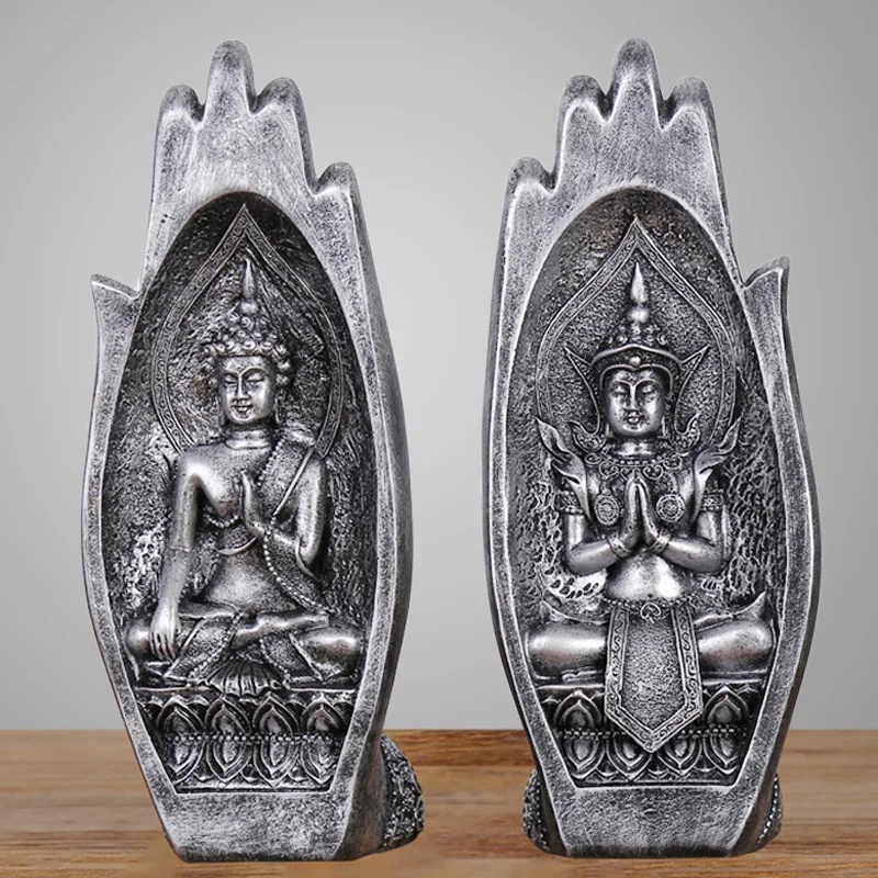 

New Arrival Creative Buddha Statue Home Decoration Crafts Resin Figurines Handmade