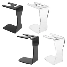 2 в 1 акриловая подставка для бритья Мужская щетка для бритья чаша кружка Органайзер Парикмахерская Салон для дома