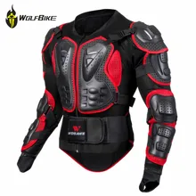 WOSAWE Cycling Armor Jacket Racing Anti-fall Motorcycle Protective Body Jacket Cycle Motocross Back Chest Support Protector
