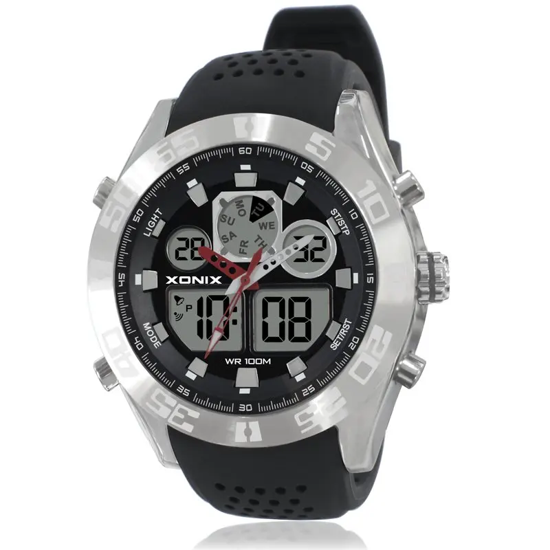 GOLDEN 2021 New Racing Series Retro ANA Display LED Luminous Waterproof 100M Multifunction Electronic Male Form MY |