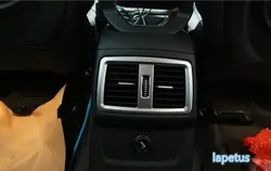 Lapetus подлокотник Кондиционер выходное отверстие украшения наклейки на кузов крышка отделка Подходит для BMW X1 F48 2016-2019 ABS