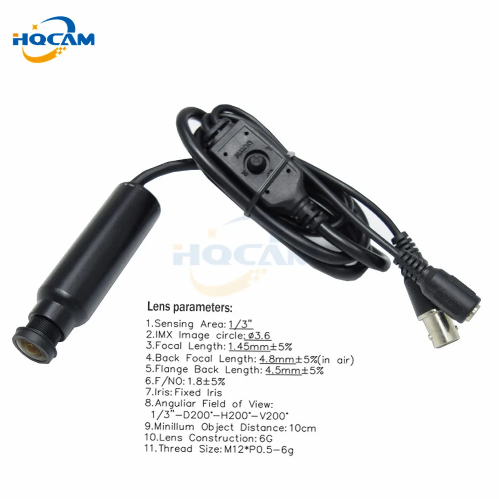 Камера видеонаблюдения HQCAM OSD Menu 600TVL Sony CCD цветная 2090 + 639 \ 638 широкоугольный