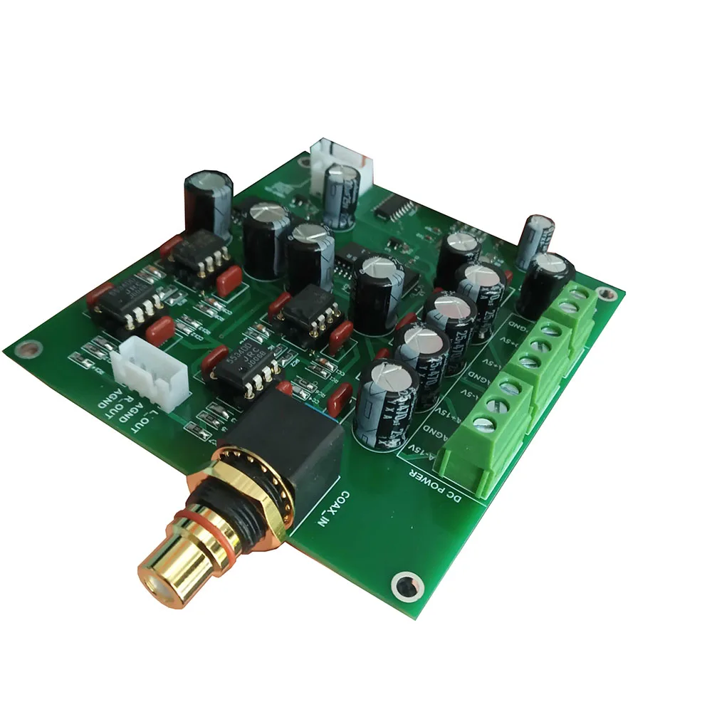 R2R DAC декодер доска AD1865R NOS аудио декодирование DC 15 В Бесплатная доставка|Усилители