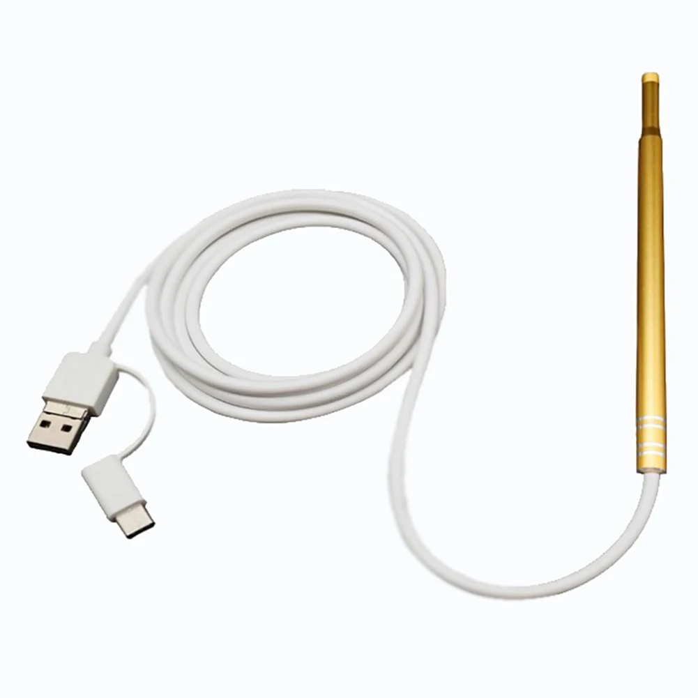 

3-in-1 USB Port Ear Cleaning Endoscope HD Visual Ears Spoon Earpick With Mini Camera Health Tool -Hot Dropshipping